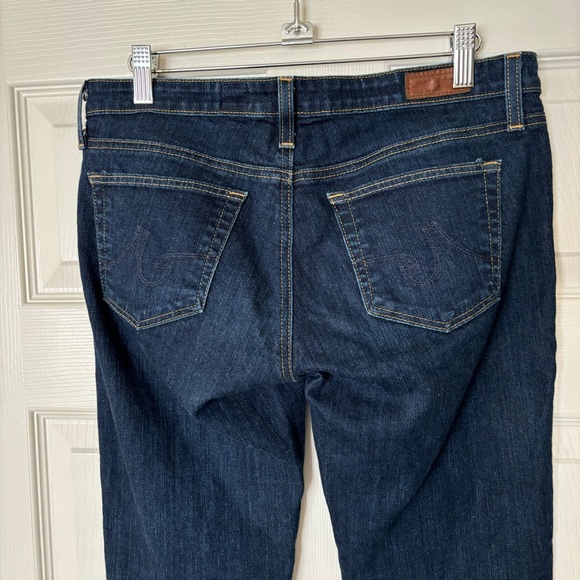 AG The Stilt Cigarette Leg Jeans Dark Wash Size 28R - Picture 4 of 13